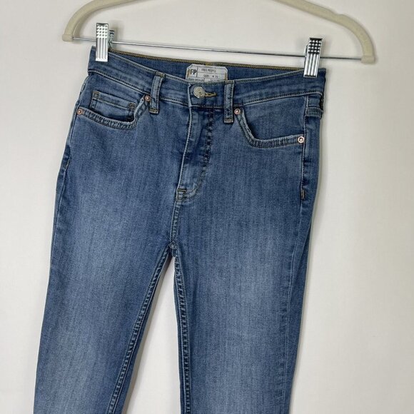 Free People Skinny Jeans Size 26 - Picture 3 of 9